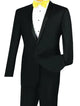 Rowling Collection: Slim Fit Tuxedo with Narrow Shawl Collar In Black