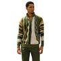 Renzo Collection: Stacy Adams Quarter Zip Pullover Sweater in Olive