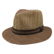 Brown Matte Toyo Safari Hat 2.5 Inch Brim