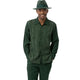 Hunter Geometric Long Sleeve 2-Piece Walking Suit by Montique