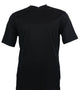 Bradburry Collection: Men's Spandex Short Sleeve V-Neck T-Shirt - Black
