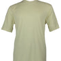 Bradburry Collection: Men's Spandex Short Sleeve V-Neck T-Shirt - Butter