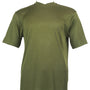 Bradburry Collection: Men's Spandex Short Sleeve V-Neck T-Shirt - Olive