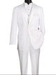 Tempel Collection: White 4-Piece Regular Fit Tuxedo with Vest and Bow Tie