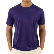 Dusk Classic Crew Neck Ribbed T-Shirt By Stacy Adams