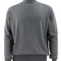 Elysium Threads Collection: Smoke Cotton Tencel Mock Neck Sweater