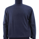 Calypso Navy Long Sleeve Turtle Neck Sweater - Classic Navy Elegance