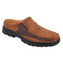 Men's Casual Slip On Half Shoes in Brown