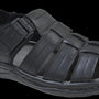 Haven Collection: Men’s Black Fisherman Sandal