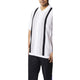 Vardos Collection: Men's Black & White 2-Piece Short Sleeve Set with Vertical Textured Stripes