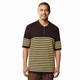 Men’s Brown Engineered Knit Half-Zip Polo Shirt by Stacy Adams