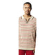 Mirzam Collection: Stacy Adams Striped Dyed Knit Pullover Shirt in Tan