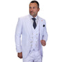 Aether Crest Collection: Statement White 3-Piece Modern Fit Suit