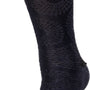 Bruno Conte Navy Circular Jacquard Pattern Dress Sock