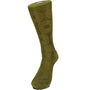 Bruno Conte Olive Circular Jacquard Pattern Dress Sock