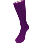 Bruno Conte Purple Circular Jacquard Pattern Dress Sock