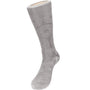 Bruno Conte Silver Circular Jacquard Pattern Dress Sock