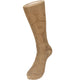 Bruno Conte Tan Circular Jacquard Pattern Dress Sock