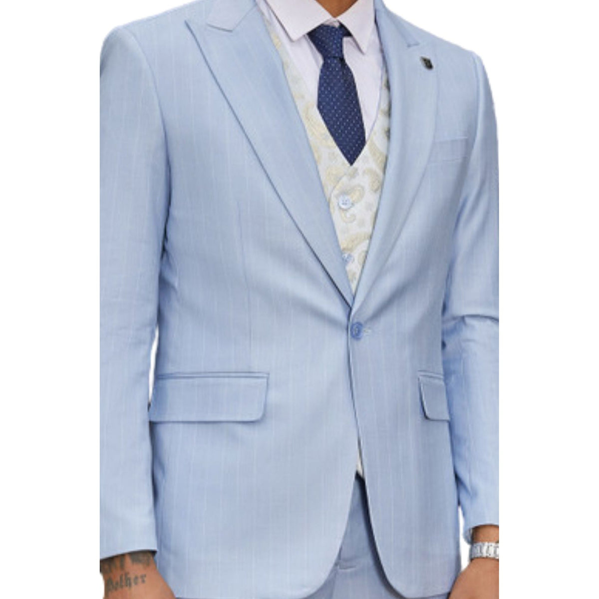 Baby Blue suit - SM147H1