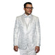 Mirthmere Collection: 3-Piece White Tuxedo with Matching Bow Tie