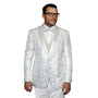 Mirthmere Collection: 3-Piece White Tuxedo with Matching Bow Tie