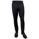 Stylara Collection: Black Slim Fit Flat Front Pants