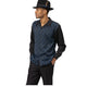 Fornax Collection: Men’s Walking Suit in Black/Blue by Montique