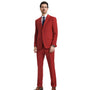 Kepler Collection: Stacy Adams Brick Solid 3-Piece Suit