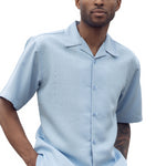 Shadows Collection: Montique's Carolina Checker Tone on Tone Walking Suit Set -2425