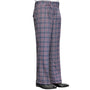 Titania Collection: Charcoal Plaid Wide-Leg Pants