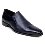 Belvedere Andreo Navy Slip-On Shoe – Italian Deerskin & Nappa Leather