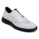 Belvedere White Polished Patent Leather Formal Sneaker