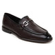 Brown Italian Deerskin Bit Loafer by Belvedere