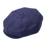 Men's Classic 8-Panel Newsboy Cap - Navy