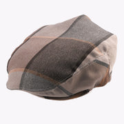 Brown Checkered Ivy Cap Classic Flat Cap