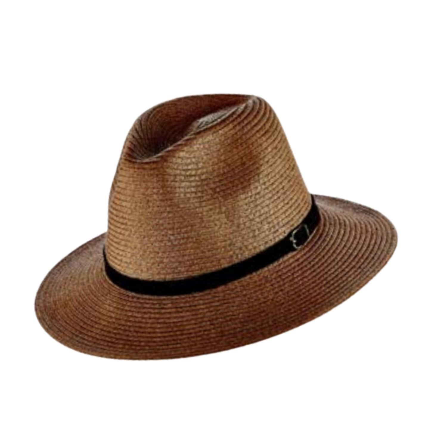 Tea Safari Hat 2.5 Inch Brim Paper Braid Leather Band – Suits & More