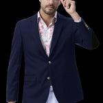Shelley Styles Collection: Navy Single Breasted Blazer J170