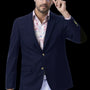 Shelley Styles Collection: Navy Single Breasted Blazer J170