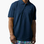 Tristan Collection: Navy Three-Button Polo Shirt