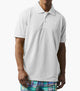 Tristan Collection: White Three-Button Polo Shirt