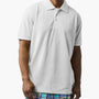 Tristan Collection: White Three-Button Polo Shirt