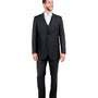 Valiant Vintage Black Pinstripe Three-Piece Suit – Classic Fit