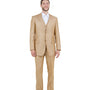 Argonaut Collection: Wheat Textured Solid Three-Piece Suit – Modern Fit