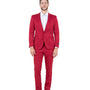 Metropolis Modern Collection: Red Two-Piece Suit – Skinny Fit