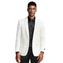 Blissify Collection: Cream Paisley Pattern Slim Fit Blazer