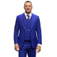 Celestio Collection: Cobalt 3-Piece Peak Lapel Suit