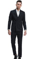 Windwalker Collection: 2-Piece Pin Stripe Slim Fit Suit For Men In Navy