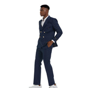 Navy 2-Piece Skinny Fit Suit by Tazzio - M356SK