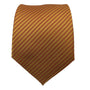 Linear Luxe Collection: Gold with Red Stitching Linear Tie