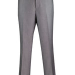 Medusa Collection: Wool Feel Modern Fit Dress Pants in Grey